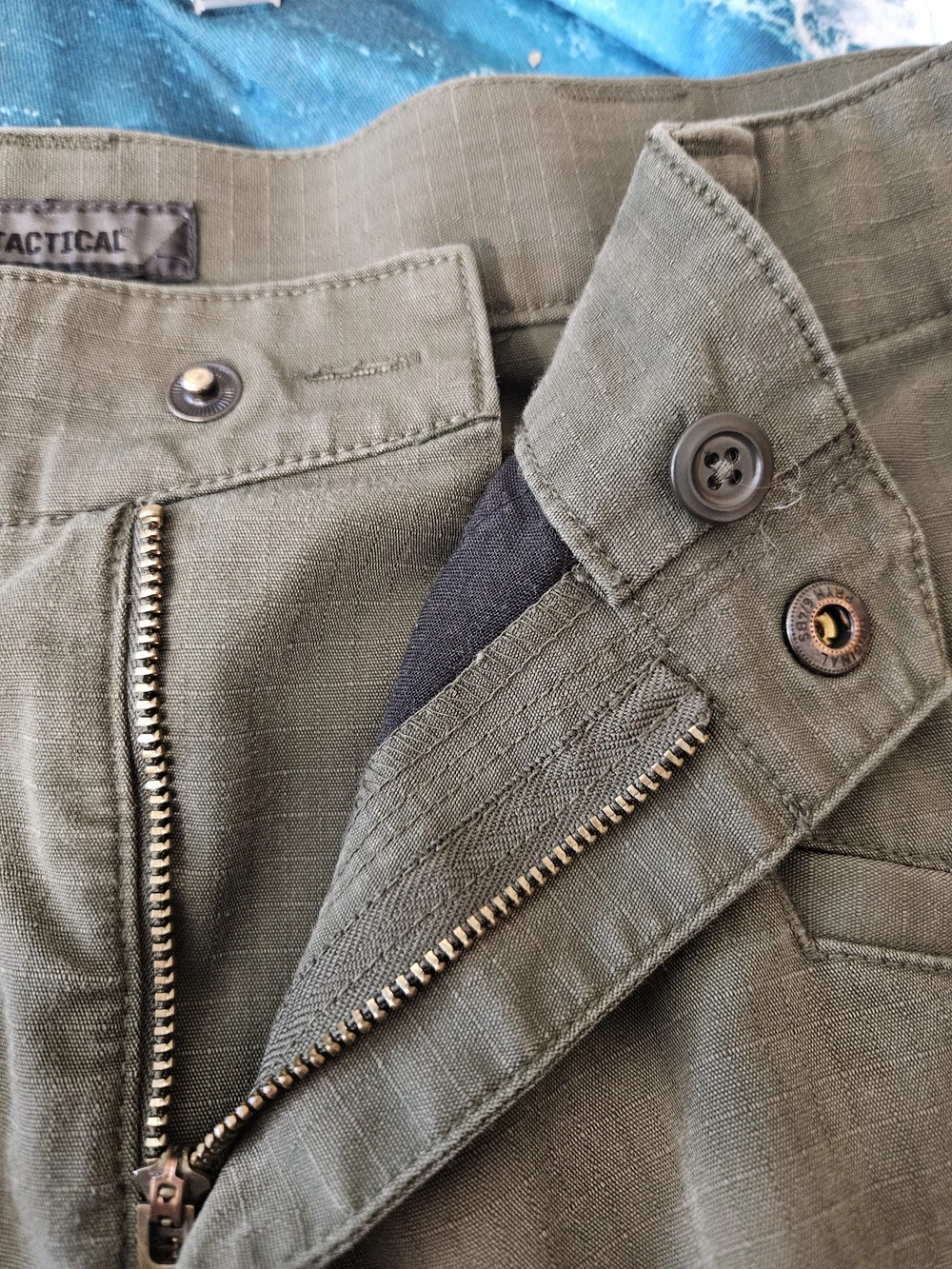 5.11 Tactical Olive Cargo Shorts Men's 8 Pocket Utility Hiking Camping Fisherman